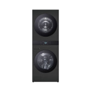 [LG] 트롬 AI 오브제컬렉션 워시타워 세탁기 25kg + 건조기 25kg (스페이스 블랙/스페이스 블랙)