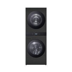 [LG] 트롬 AI 오브제컬렉션 워시타워 세탁기 25kg + 건조기 25kg (스페이스 블랙/스페이스 블랙)