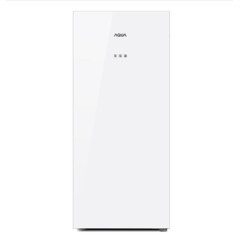 [하이얼] 스탠드형 슬림 김치냉장고 글램글라스 1도어 120L 화이트