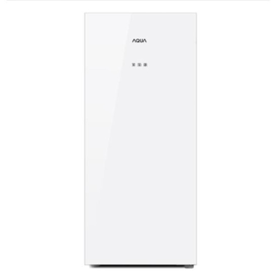 [하이얼] 스탠드형 슬림 김치냉장고 글램글라스 1도어 120L 화이트