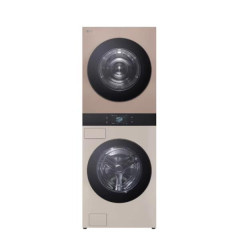 [LG] 세탁기+건조기 워시타워 세탁 25KG+건조25KG 토프 아몬드
