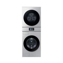 [삼성] 비스포크 AI 원바디 세탁기 25kg + 건조기 22kg (실버스틸)