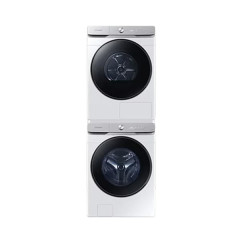 [삼성] AI 세탁기 21kg + 건조기 21kg (화이트) + 상단 설치 키트