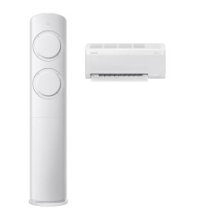 [삼성] AI Q9000 청정 2in1 에어컨 17평형+6평형 (화이트)