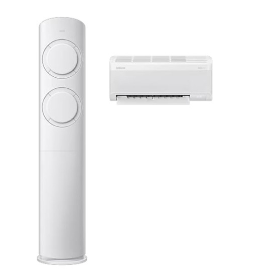 [삼성] AI Q9000 청정 2in1 에어컨 17평형+6평형 (화이트)