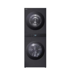 [LG] 세탁기+건조기 워시타워 세탁 25KG+건조25KG 스틸블랙