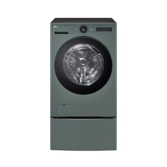 [LG] 트롬 오브제컬렉션 워시콤보 세탁기 25kg + 건조기 15kg + 미니워시 (네이처 그린)