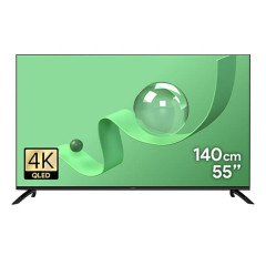 [더함] 스마트 구글 5.0 OS 안드로이드 14 QLED TV 55인치