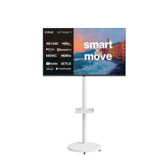 [인켈] DLG120Hz 구글 5.0 스마트 무빙TV 43인치+삼탠바이미 거치대