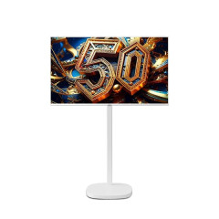 [더함] CHIQ 스마트 구글 5.0 OS 안드로이드 14 FHD TV 40인치 (화이트) + 이동형스탠드