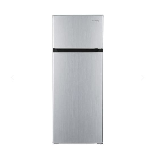 [현대큐밍] 2도어 일반 냉장고 205L (이녹스 실버)