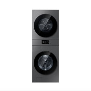 [삼성] 비스포크 AI 원바디 세탁기 24kg + 건조기 20kg (다크스틸)
