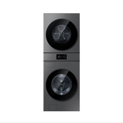 [삼성] 비스포크 AI 원바디 세탁기 24kg + 건조기 22kg (다크스틸)
